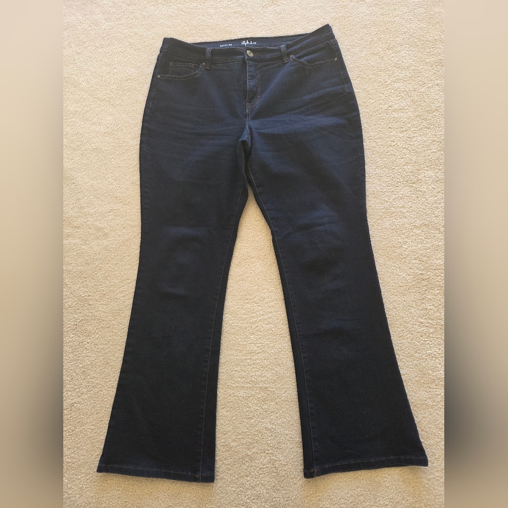 Style & Co. Dark Blue Bootcut Jeans